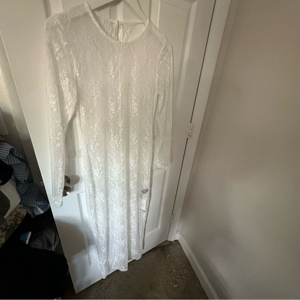 White Lace Dress